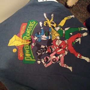 Unisex size large power rangers t-shirt